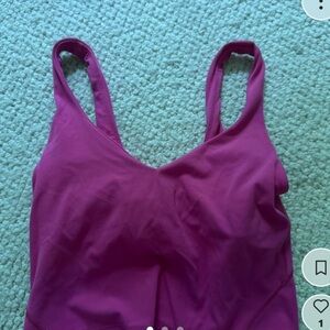 Purple Sleeveless Top